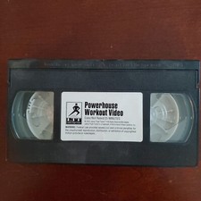 Lateral Thigh Trainer Powerhouse Workout Video VHS 2003 NO COVER