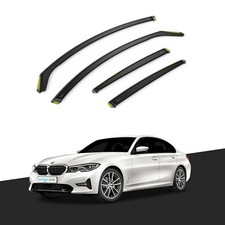 BMW 3 Series G20 2019-Up 4/5 Door Saloon Wind Deflectors 4pc Tinted