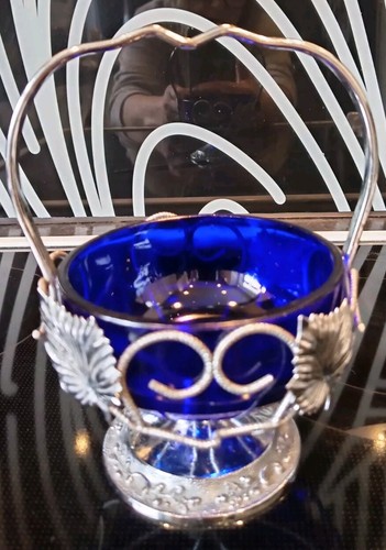 Vintage cobalt blue glass - vintage,