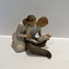 Willow Tree By Susan Lordi “New Life" Mother Father Baby Resin Figurine Family