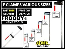 Heavy Duty F Clamps Bar Clamp 150mm 200mm 300mm 600mm 1000mm Quick Slide Wood UK