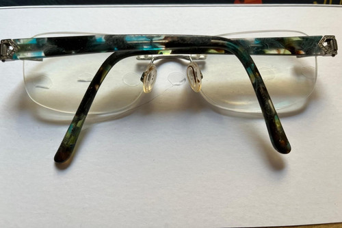 Frameless glasses frames
