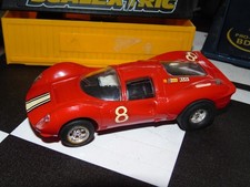 SCALEXTRIC FERRARI P4 Vintage CAR - Complete & With New Rear Tyres !