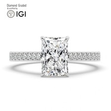 Radiant Diamond Engagement