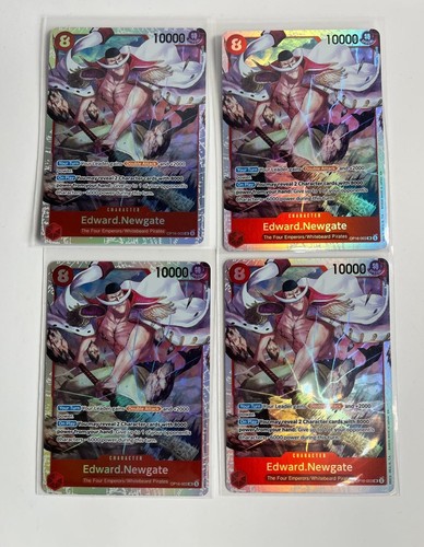 One piece edward newgate - one, x4