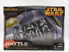 Star Wars Battle Packs - Clone Attack on Coruscant Action Figure Set