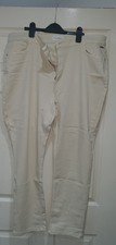 cream jeggings size 20 used