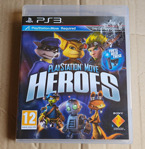 Sony playstation move - sony, heroes