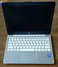 HP Stream 11 White Laptop. 11.6" (Intel Celeron N4020, 32GB eMMC, 2GB RAM)