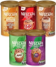 Nescafe Instant Coffee Tin Variety Pack Pack of 5 Aero Kitkat Vanilla Tiramisu