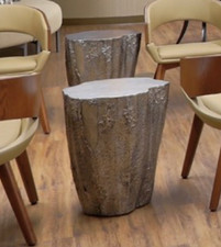 Tree Trunk Side Table