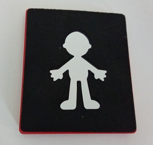 Sizzix die doll body - die,