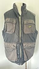 G-star Raw Gilet Puffer Vest Mens XL Black Body warmer Heavy Warm Quilted