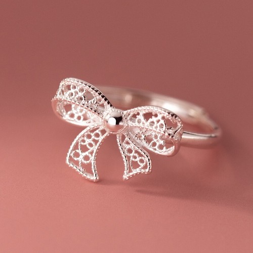 925 sterling silver bow tie - bow,