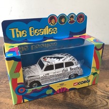 CORGI DIECAST 58007 THE BEATLES NEWSPAPER TAXI BOXED