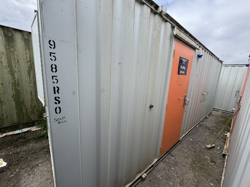 20ft site cabin changing - site,