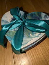 Hand Painted Peacock Colour