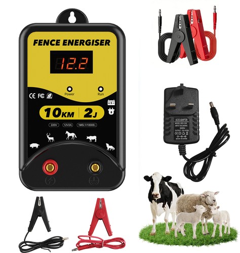 10km electric fence energiser - electric,