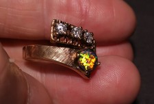 Opal Ring Stunning Lightning