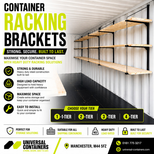 Shipping container shelving - container,