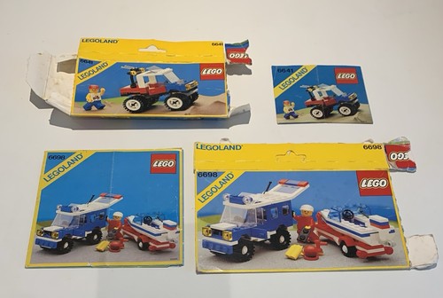 Lego 6698 speedboat - rv, &