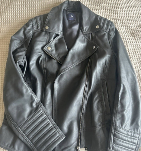 Women black faux - faux, leather