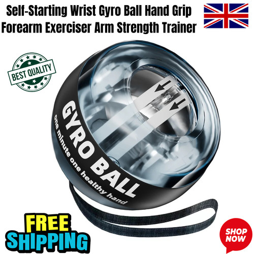 Self starting wrist gyro ball - wrist,