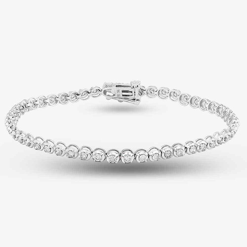 18ct white gold 50ct - white, 1.50ct