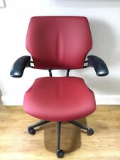 RED CHOCOLATE HUMANSCALE FREEDOM ERGONOMIC OFFICE TASK CHAIR FREE UK DEL