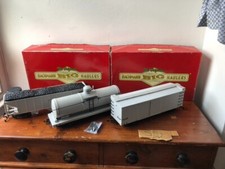 RARE X3 BIG HAULERS WAGONS - PRIMED FOR SPRAYING - G Scale, Garden Railways  S5 