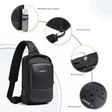 Mens Smart Sling Chest Bag