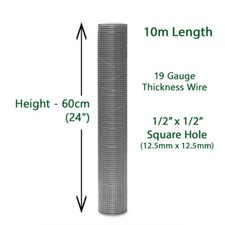 Alphapet 19g Galvanised Welded