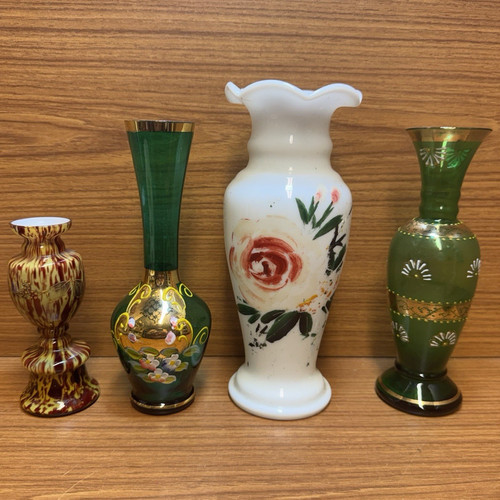 Antique job lot glass - antique,