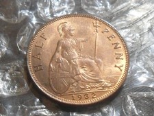 1932 George V half-penny.