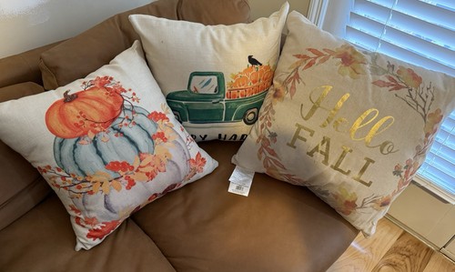 Fall throw pillows - throw, from