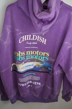 Childish Hoodie Mens Purple