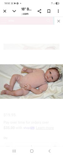 Reborn baby doll cloth - baby, body