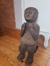 african hand carved wooden statues