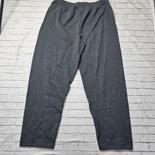 Hanes Men’s EcoSmart Fleece Sweatpants Joggers with Pockets, Charcoal, Size XL