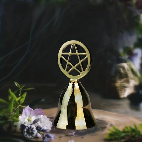 Small wiccan altar bell - small,