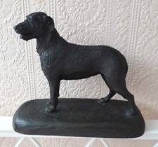 IRISH WOLFHOUND CAST RESIN DOG