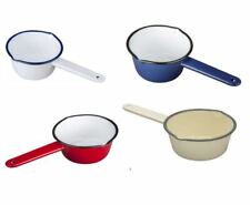 ENAMEL MILK PAN SAUCEPAN POT