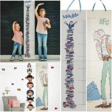 Roald Dahl Growth Height Chart