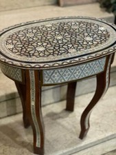 Handmade Wooden End Table