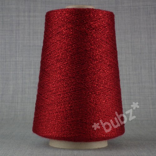 Soft fine red glitter - soft, yarn