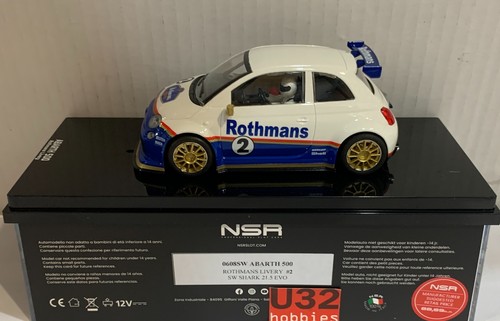 Slot car nsr 0608sw fiat - nsr,
