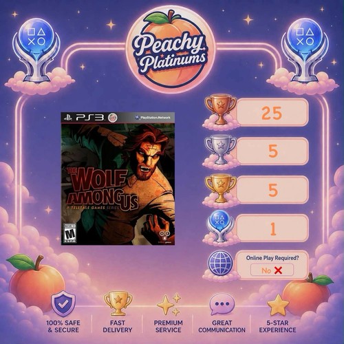 The wolf among ps3 platinum - the, us