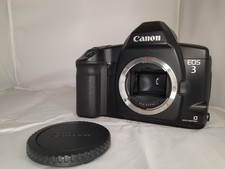 Canon EOS 3 EOS-3 SLR 35mm Film Camera Body Black - near MINT condition