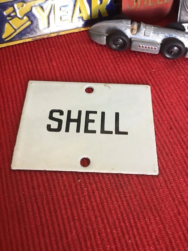 Vintage petrol pump shell - vintage,