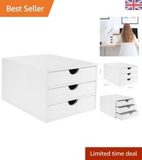 Chic White Bamboo Office